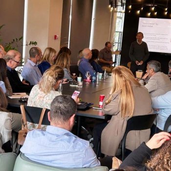 Amcham Board Meets Dr. Dov Khenin for Sustainability Discussion