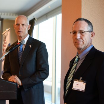 Chamber Hosts Florida Governor Rick Scott and a Large Business Delegation for a Breakfast Presentation